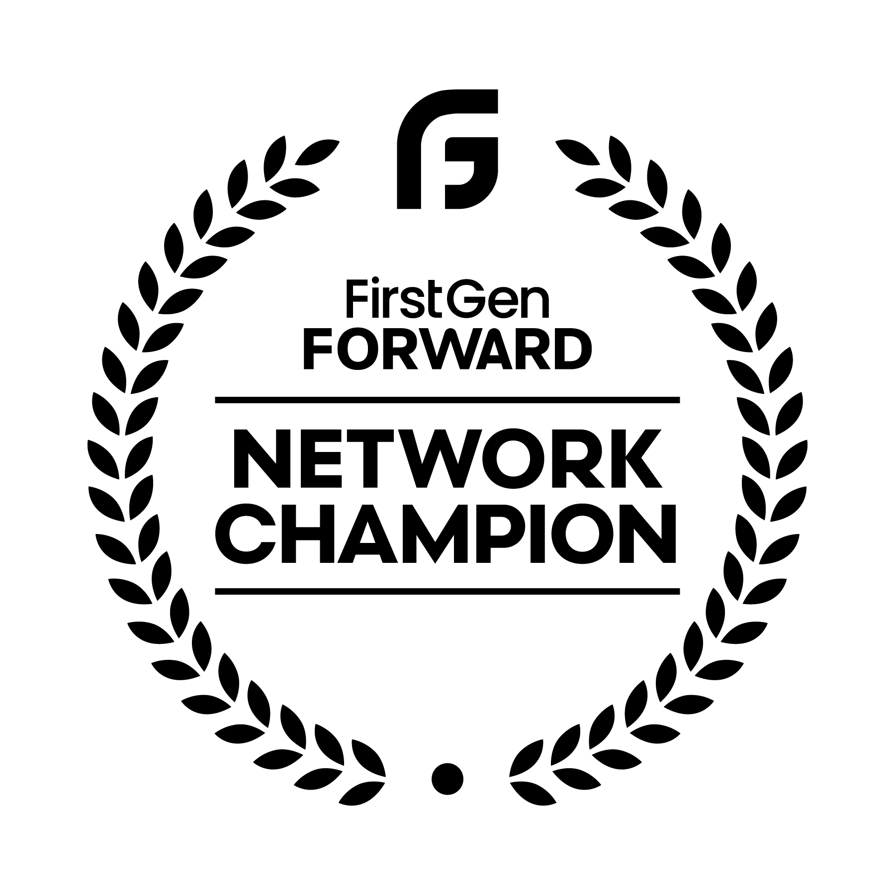 FirstGen Forward Network Champion logo